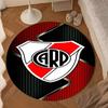 River Plate Emblem Round mat, Anti-slip Circle Carpet Chair rug For livingroom,Bedroom, doormat home decor Gift Christmas Gifts