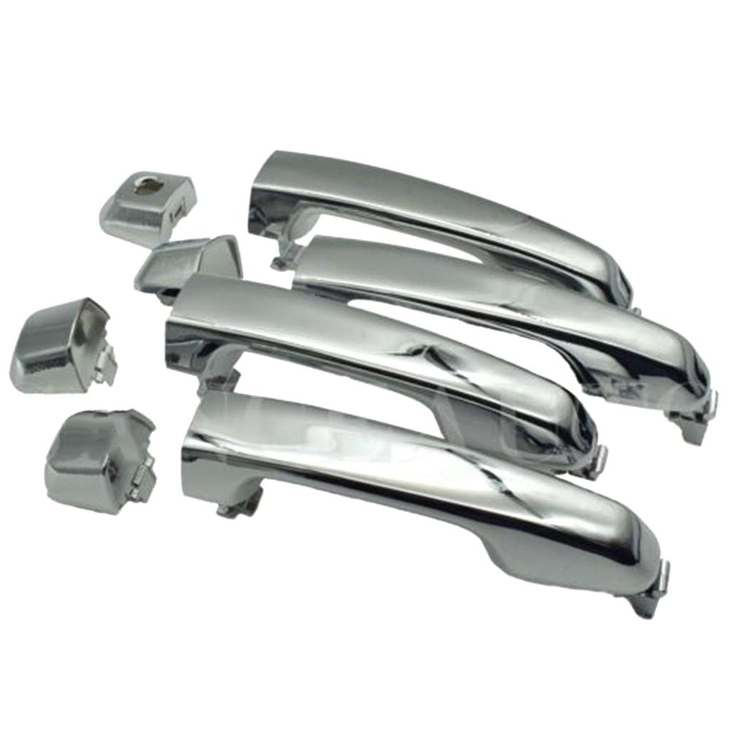 4pcs Chrome Front Rear Left Right Outside Door Handle For 4Runner 2010-18 69211-60090