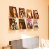 2Pcs Clear Acrylic Floating Shelves Waterproof Wall Shelves Modern Display Shelves for Bathroom Bedroom Kitchen Living Room