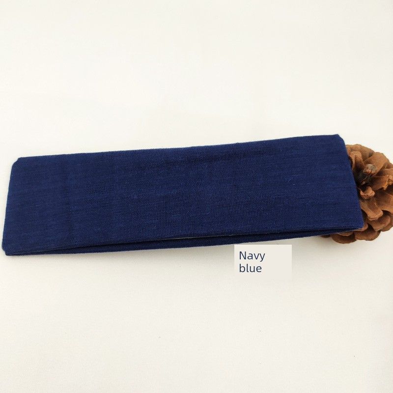 European and American Sports Fitness Outdoor Cotton Headband