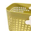 Grocery Shopping Baskets Storage Crate Stylish Wear Resistant Picnic Basket with Handles for Food