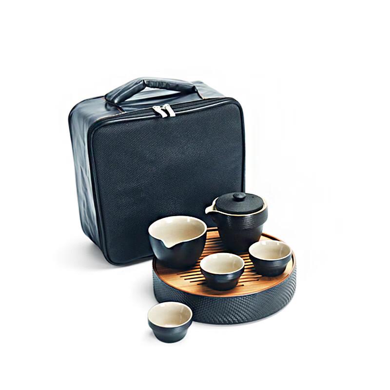 Modern Portable Dry Bubble Tea Set with Crystal Liner