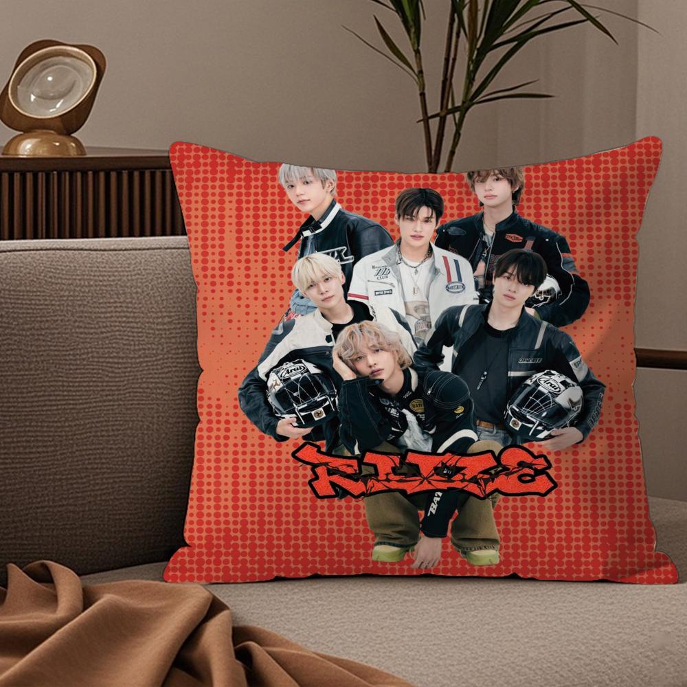 KKorean boy band RRIIZEs Pillow Case Silky elegant Comfort Sofa Bed Invisible zipper