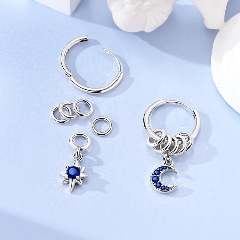 925 Sterling Silver Pendant Earrings for Women Wedding Jewelry Gift Sweet Cherry Butterfly Dragonfly Pony Drop Earrings Eardrop