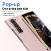 PC Phone Case for Samsung Galaxy Z Fold Special/Z Fold 6 Slim/W25 Mobile Cover with Tempered Glass Film and Stylus