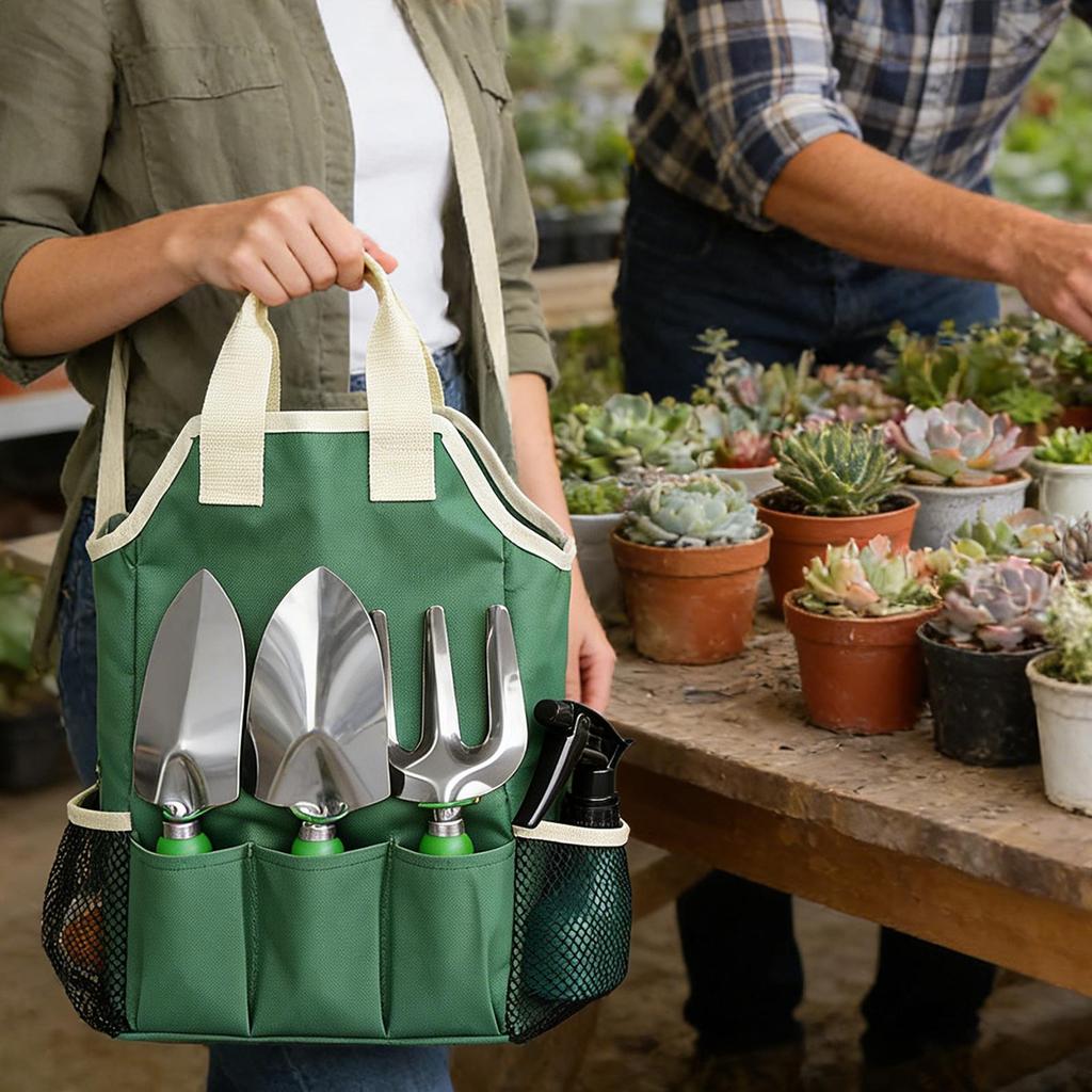 Gardening Tool Set Heavy Duty Shovel Rake Supplies 11 Piece Gardening Tool Kit For Women Mom Beginners Plant Tree Yard Men