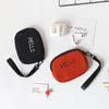 Korean Style Canvas Wrist Wallet: Simple, Portable Card Holder for Students