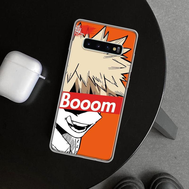 MHA Bakugou Katsuki Phone Case Cover for Samsung Galaxy S26 S25 Edge S24 S23 Ultra S22 Plus S21 FE S20 + Art Customized Fundas G
