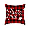 Red Cartoon Love Valentine's Day Home Pillow Car Waist Support Cushion Sofa Cushion Pillow Cover