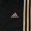 Adidas Wu Bo Series Side Stripe Logo Casual Breathable Straight Leg Sports Pants Retro Sports Pants Men Pants Black TR30P-BG
