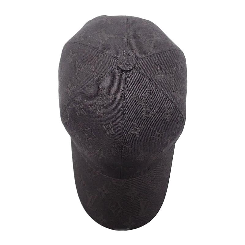 Louis Vuitton M5381M Kappe schwarz Baumwolle Herren