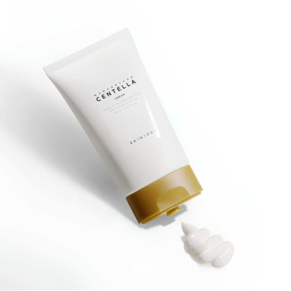 SKIN1004 Madagascar Centella Cream 75mL–Brightening & Anti-Wrinkle Moisturizer / Hydrating Organic Skincare for All Skin Types
