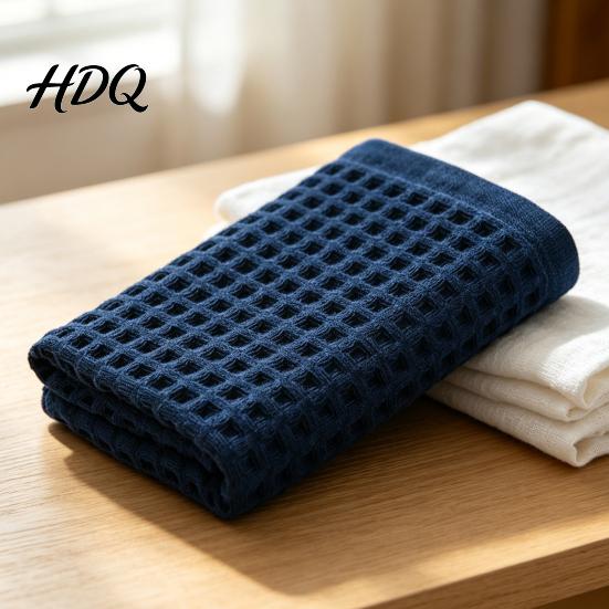Lightweight Breathable Body Towel Cotton Waffle Towels Quick Dry Bath Soft Natural Guest Absorbent Travel for Bathroom Spa Gym Pool Luxury