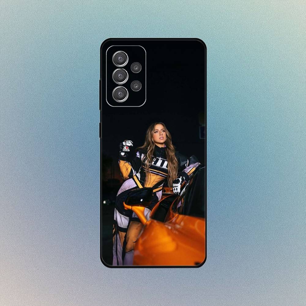 Singer T-Tate McRae Phone Case For Samsung S25,S24,S21,S22,S23,S30,Ultra,S20,Plus,Fe,Lite,Note,10,9,5G Black Cover