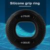 Adjustable Hand Grip Elastic Strong Toughness Compact Size Ergonomic Design Heavy Gripper Fitness Hand Finger Exerciser Ring
