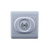 86-Type Concealed LED Light Corridor Voice Control Switch Panel with Sound and Light Delay
