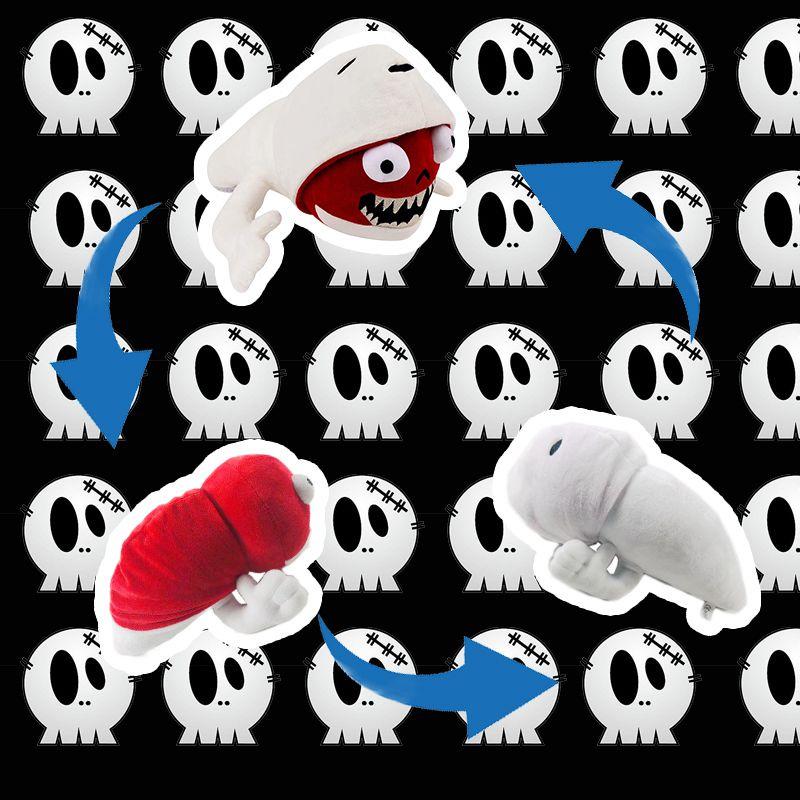 Adorable Siren Head Series Bridge Worm Plush Toys Perfect For Cuddly Kids Gifts