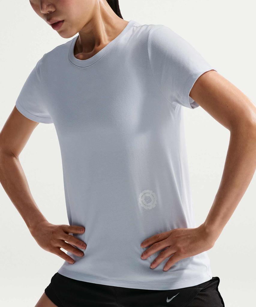 NIKE Dri-Fit Running T-Shirt W - Pure Platinum / Ir6467-043