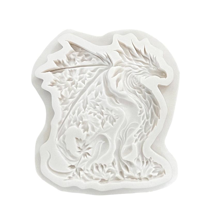 Dragon Silicone Cake Baking Mold Sugarcraft Chocolate Cupcake Resin Tools Fondant Decorating Tools