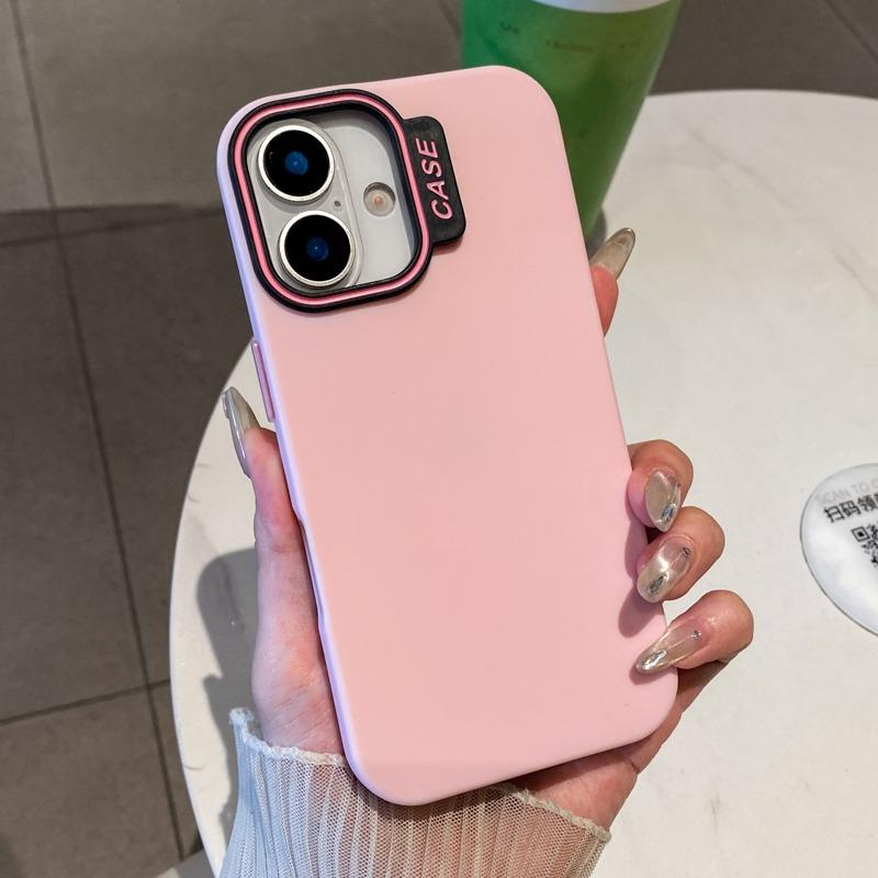 

Luxury Soft Liquid Silicone Candy Phone Case For iPhone 15 14 13 12 11 16 Pro Max Plus Shockproof Bumper Cover For iPhone 12 Pro рожевий