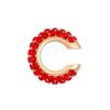 Luxury Sparkling Women's Ear Cuff - No Piercing Needed, Vibrant Colors