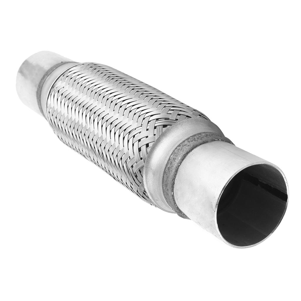 51 X 300mm Weld On Stainless Steel Exhaust Pipe Braided Air Outlet Tube Universal