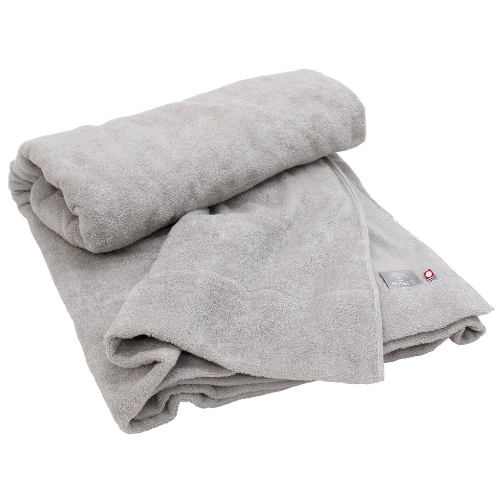 Imabari Towel Certified Towel Blanket by Hiorie HOTEL'S, Single, Silver Gray, Made In Japan, Imabari Brand, 100% Cotton, Solid Color, Bedding