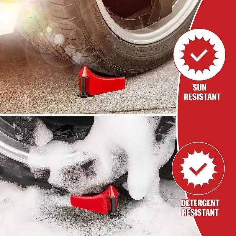 Tire Wedge Car Wash Water Pipe Anti-Pinch Tool Hose Guide - Automotive Washing Accessory