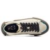 Fila Fusion Pop Fabric Synthetic Leather Corduroy Casual Round Toe Lace-Up Low-Top Sneakers Men Sneakers Off-White Blue T12M218204FAS