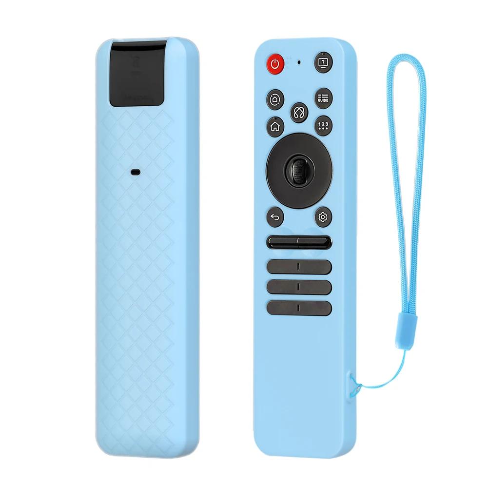 Etui ochronne antypoślizgowe etui na pilota do telewizora lekkie wstrząsoodporne kompatybilne z 2025 LG OLED Smart TV