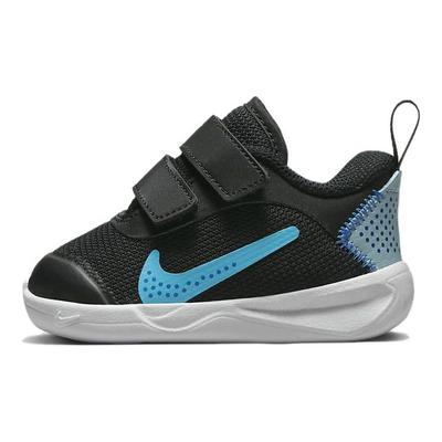 Omni Multi-Court TD Čierne Modré Bleskové Detské Tenisky Ocean-Bliss Racer-Blue DM9028-005