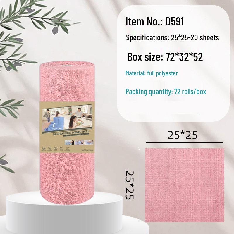 Thick Tearable Kitchen Towels - Absorbent & Easy-to-Clean Dishwashing Wipes