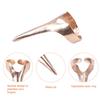 Braids Accessories Retro Punk Hair Selecting Tools Hair Accessories Gothic Talon Nail Finger Claw Spike Rings For Braiding Hair