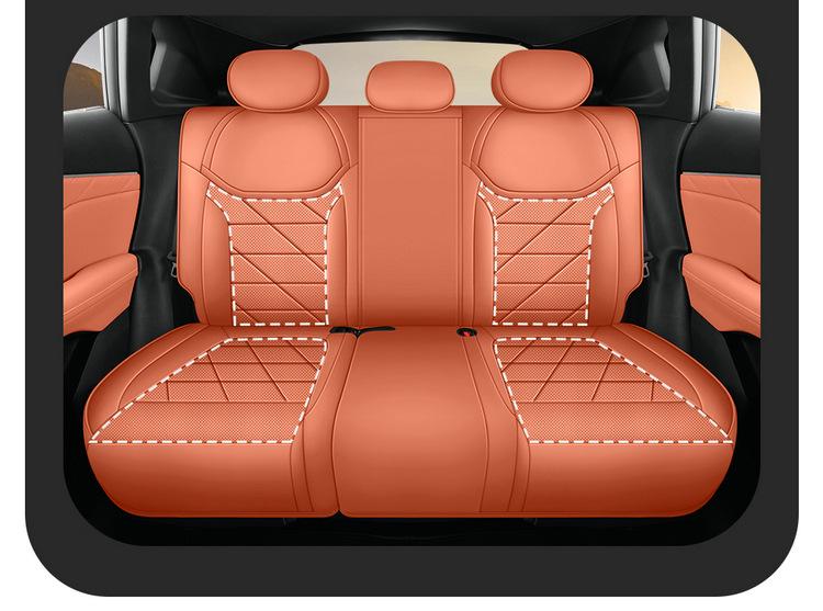 Full Leather Car Seat Covers for 2025 Changan Deepal S05, 5-Seater, All-Season, Full Coverage