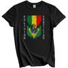 Bolivian Brazilian Flags Ripped Torn Bolivia Brazil T-Shirt