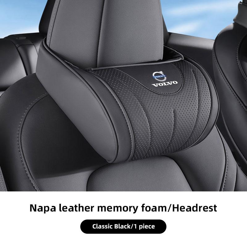 Car Interior Neck Pillow Headrest Pillow Seat Accessories For Volvo V60 V40 C30 XC60 V50 V70 S90 XC40 S80 EX30 EX90 EM90 C40 S40