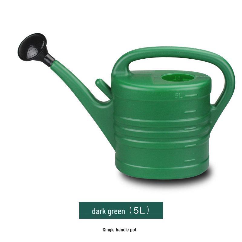Large Capacity Long Spout Plastic Watering Can with Spray Function - 3L To 12L