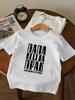 DAD IS ALWAYS RIGHT Print, Round Neck Short Sleeve T-Shirt, Comfortable And Breathable, Suitable for Daily Casual Wear, for Teenager