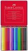 ColorGrip Watercolor 24 Colors 112423 Faber-Castell Pencils, (Tin)