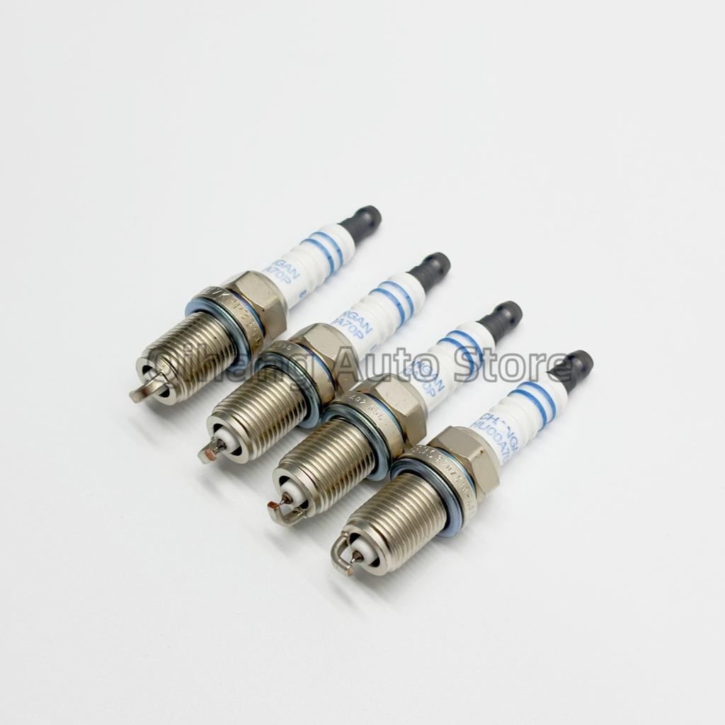 4pcs Dual Iridium Spark Plugs for Chinese CHANGAN CS75 SUV 1.8T 2.0 JL486 Engine Autocar Motor Part K002-1600 3707010-A02