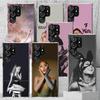 A-Ariana G-Grande Telefoonhoesje Cover voor Samsung Galaxy S22 S23 S24 S25 Ultra S21 FE S20 Plus S10 + S25Edge Zacht Patroon Coque