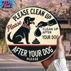 Keep It Clean Vintage Metal Sign Funny Pet Wall Decor Home Garage Cafe Gift
