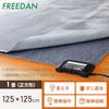 Freedom Hot Carpet, 1 Tatami Mat Size (125 x 125 cm), Ideal for Single Living or Children's Rooms, Temperature Control, Dust Mite Removal, Foldable, E