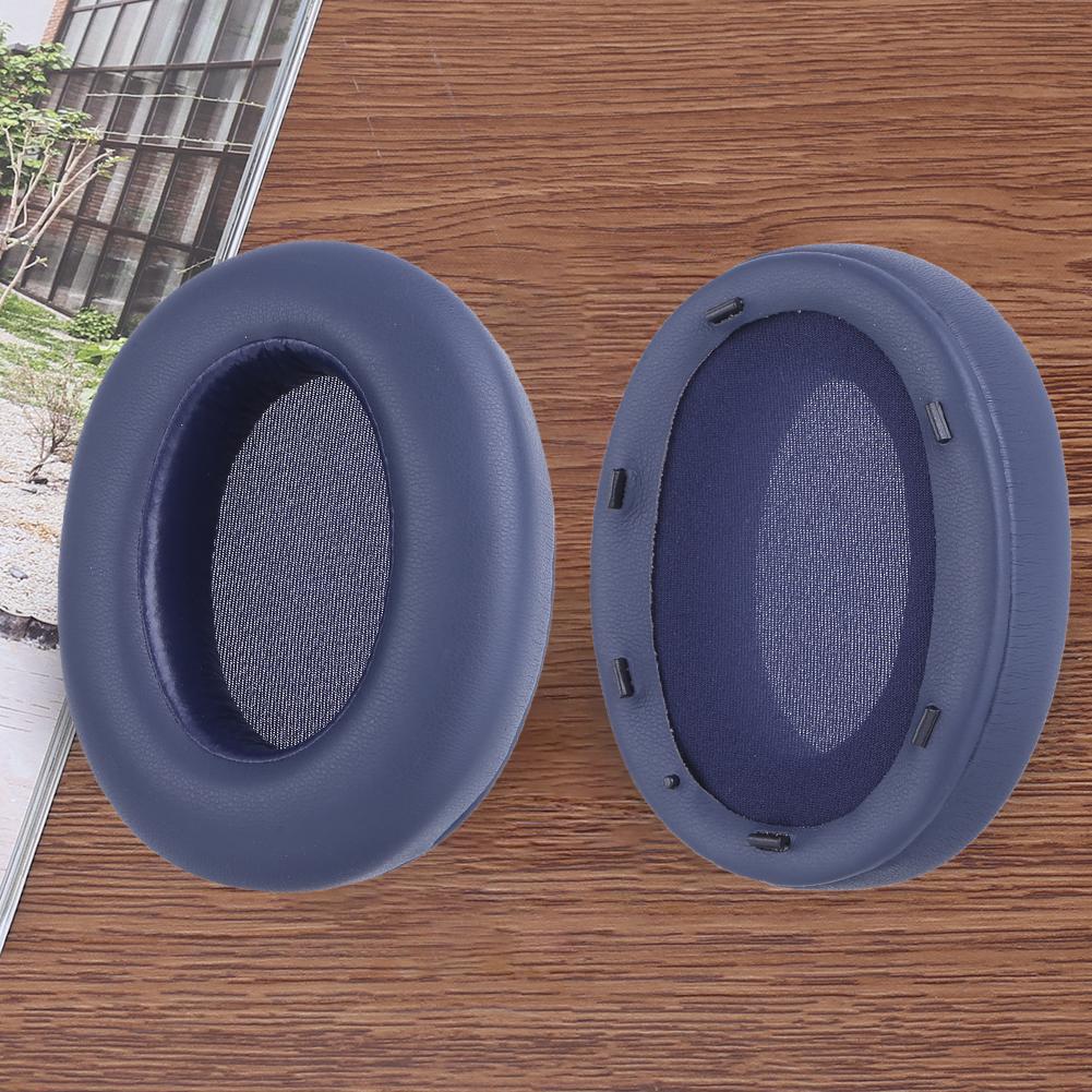 Replacement Earpads Protein Leather Headphones Ear Cushions Memory Foam Ear Pads Earmuff for Sony WH-XB910N Headphones