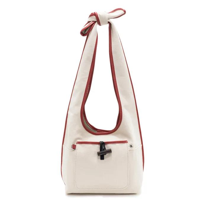 Le Peppe canvas bag (Le Peppe canvas shoulder bag) red