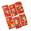 6pcs Traditional 2025 New Year Red Envelopes Cartoon Lucky Money Pockets  Wedding Birthday