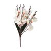 Realistyczny Bukiet Magnolii 5 Gałązek 20 Głów Sztuczne Kwiaty do Dekoracji Wnętrz Wybierz spośród Różnych Kolorów