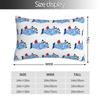 Gordini Checkered Flag Rectangle Pillowcase Cushion Cover Decor Bedroom Bed Home Comfort Throw Pillow