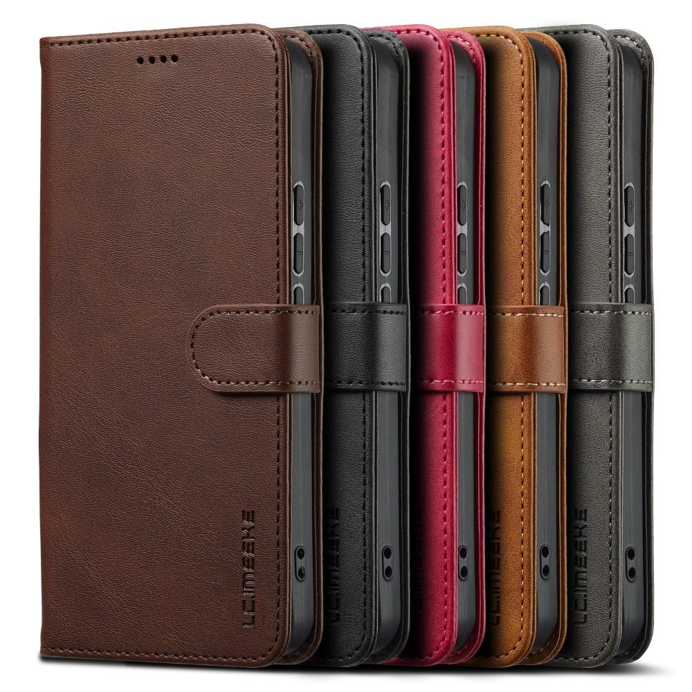 Flip Leather For RedMi Note 15 Pro Plus 5G Phone Case Wallet Shell Protective Card Slot Shockproof Solid Color Back Cover