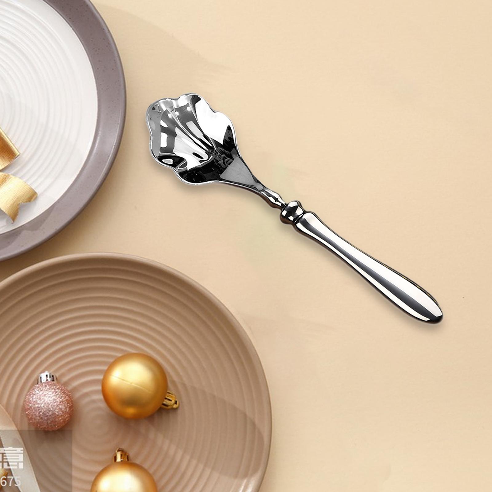 Stainless Steel Basting Spoon, Multifunctional Soup Spoon for Home And , Buffet,